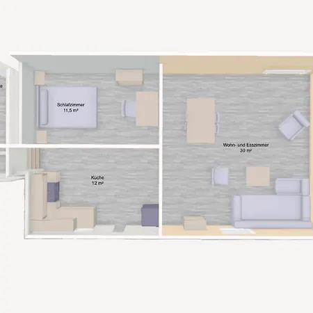 Apartman Business & Family - Zentral, 24h Check-in, Xxl Tv *