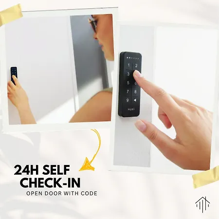 Apartman Business & Family - Zentral, 24h Check-in, Xxl Tv