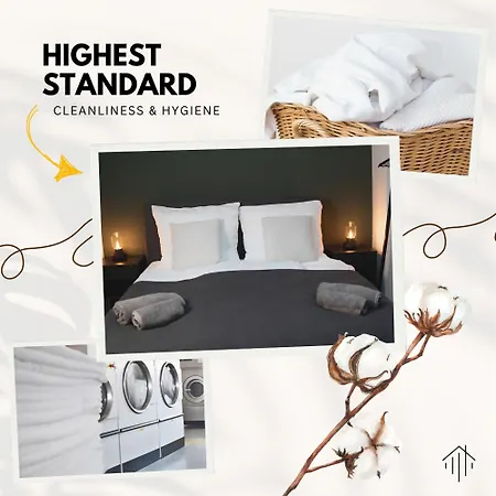 Business & Family - Zentral, 24h Check-in, Xxl Tv 아파트