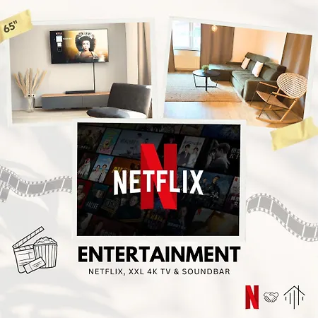 Апартаменты Business & Family - Zentral, 24h Check-in, Xxl Tv *