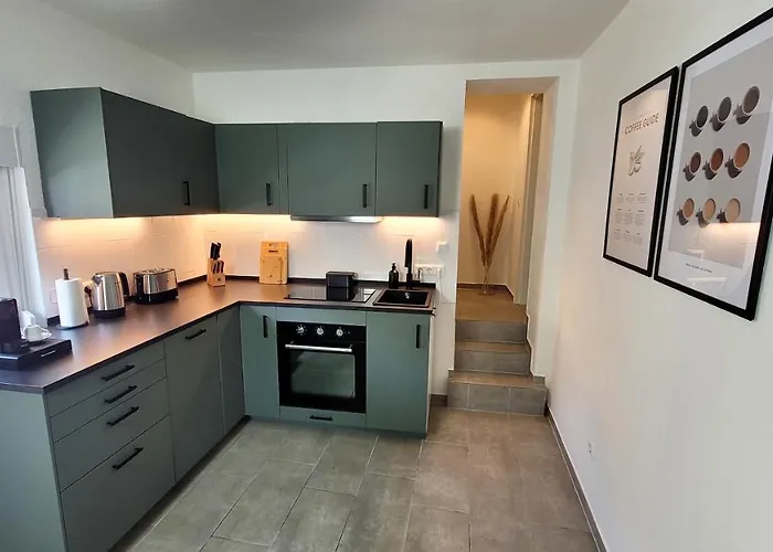 アパート Business & Family - Zentral, 24h Check-in, Xxl Tv ジークブルク