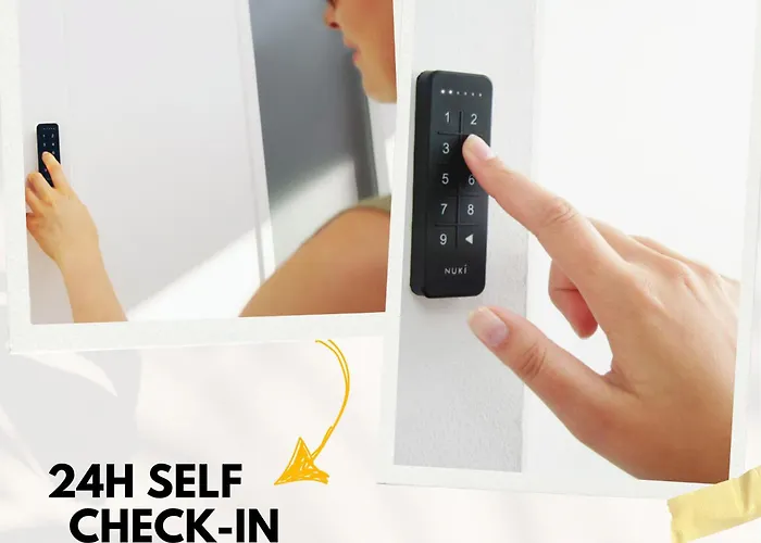 Апартаменты Business & Family - Zentral, 24h Check-in, Xxl Tv